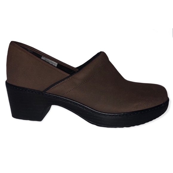 Brown Lands End Clogs 10B - Picture 6 of 12